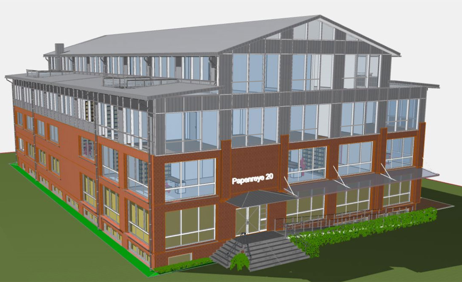 Gebäudeaufstockung bei laufendem Betrieb